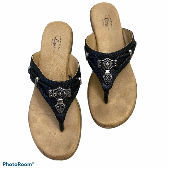 G.H. BASS & Co LUCY sandals women’s size 8M - Picture 1 of 14